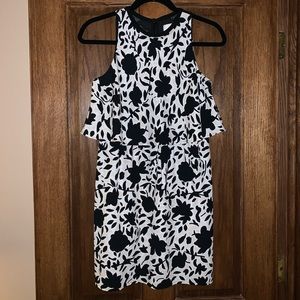 LOFT Floral Print Dress